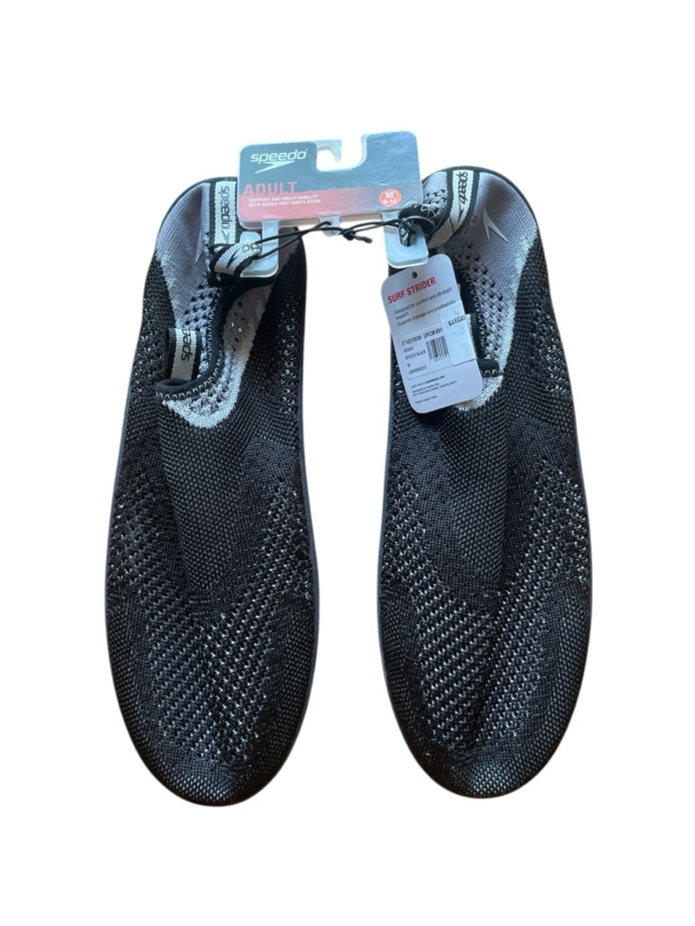 NWT Speedo Surf Strider Adult Slip-On Water Shoes Medium (9-10)